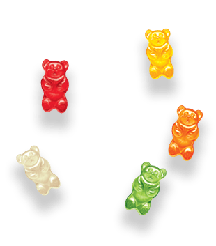 gummy worms clipart black